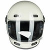ILM Z503シリーズ レトロ フルフェイスヘルメット ホワイト 2