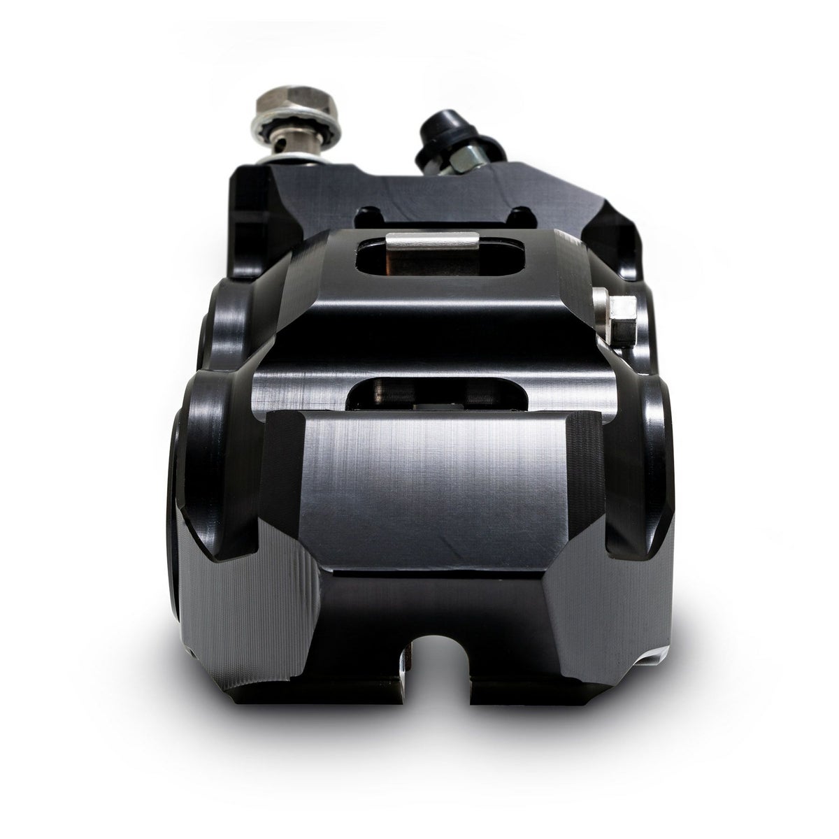 ツーリング、ソフテイル、Ｖロッド、スポーツスター レースシリーズ・モノブロック フロントブレーキキャリパー 11.8インチ/左用 (ブラック/ブラック)3