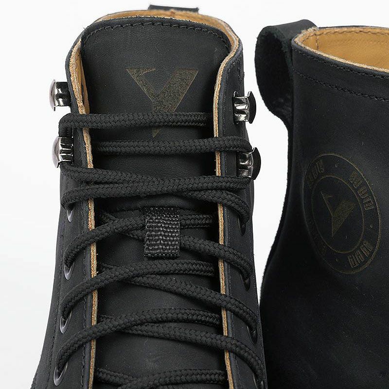 SICILIA レザー ライディングブーツ ブラック By City 6