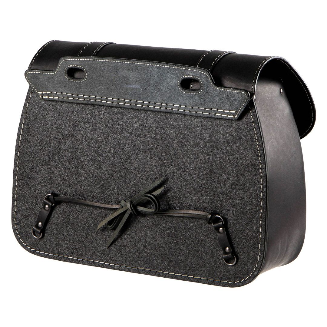 デグナー 本革サドルバッグ PRSB-9C 13L (ブラック)2