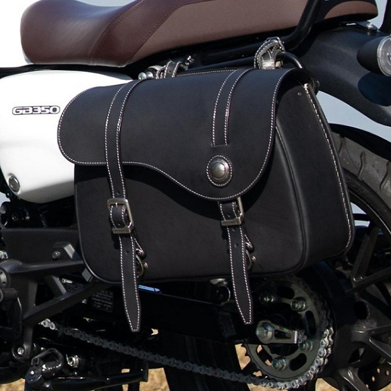 デグナー 本革サドルバッグ PRSB-9D 13L (ブラック)