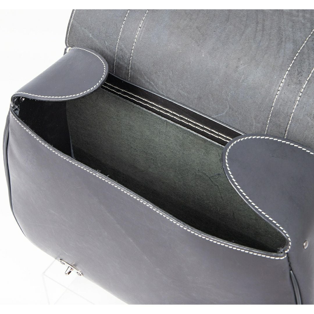 デグナー 本革サドルバッグ PRSB-9D 13L (ブラック)4