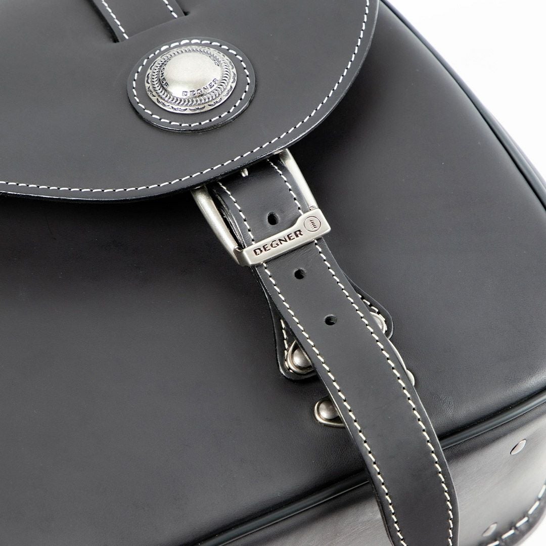 デグナー 本革サドルバッグ PRSB-9D 13L (ブラック)6