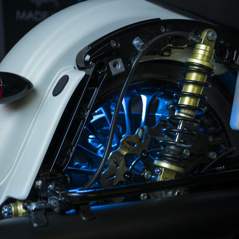 2014以降 ツーリング REVO ARC リモートリザーバー付リアサスペンション 14インチ・スタンダード (ゴールド)