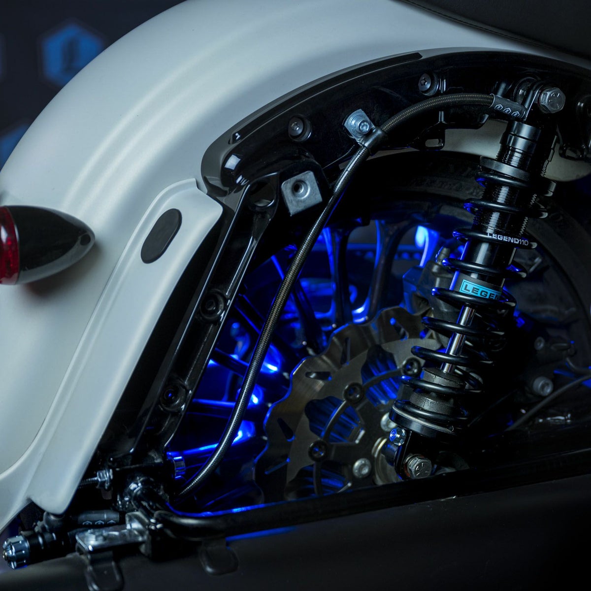 2014以降 ツーリング REVO ARC リモートリザーバー付リアサスペンション 13インチ・ヘビーデューティー (ブラック)