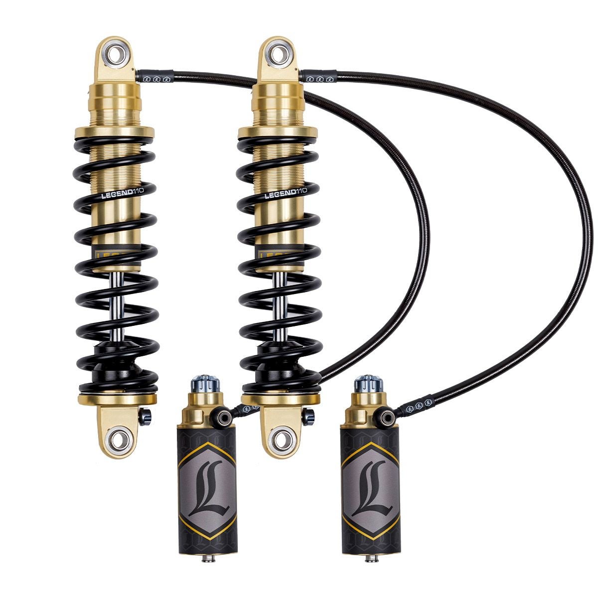 2014以降 ツーリング REVO ARC リモートリザーバー付リアサスペンション 13インチ・ヘビーデューティー (ゴールド)1