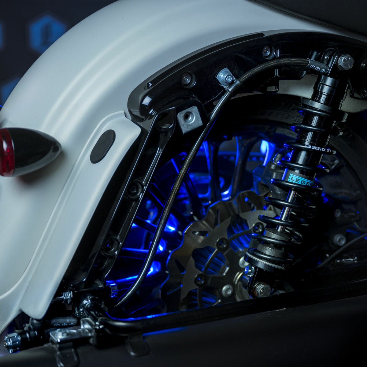  2009～2013 ツーリング REVO ARC リモートリザーバー付リアサスペンション 14インチ・スタンダード (ブラック)