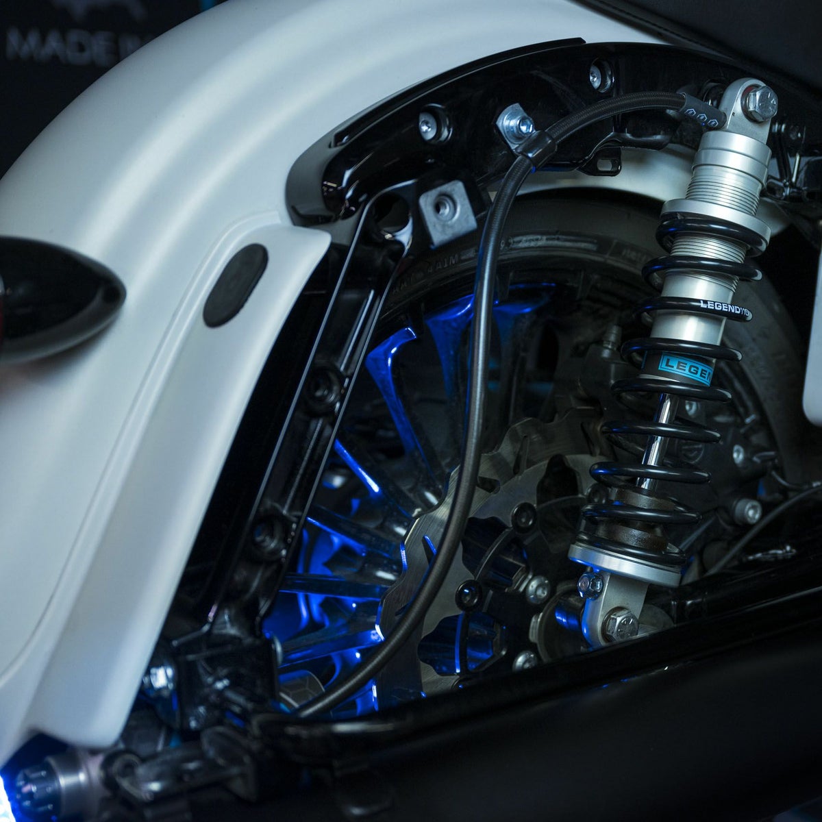 2009～2013 ツーリング REVO ARC リモートリザーバー付リアサスペンション 14インチ・スタンダード (シルバー)