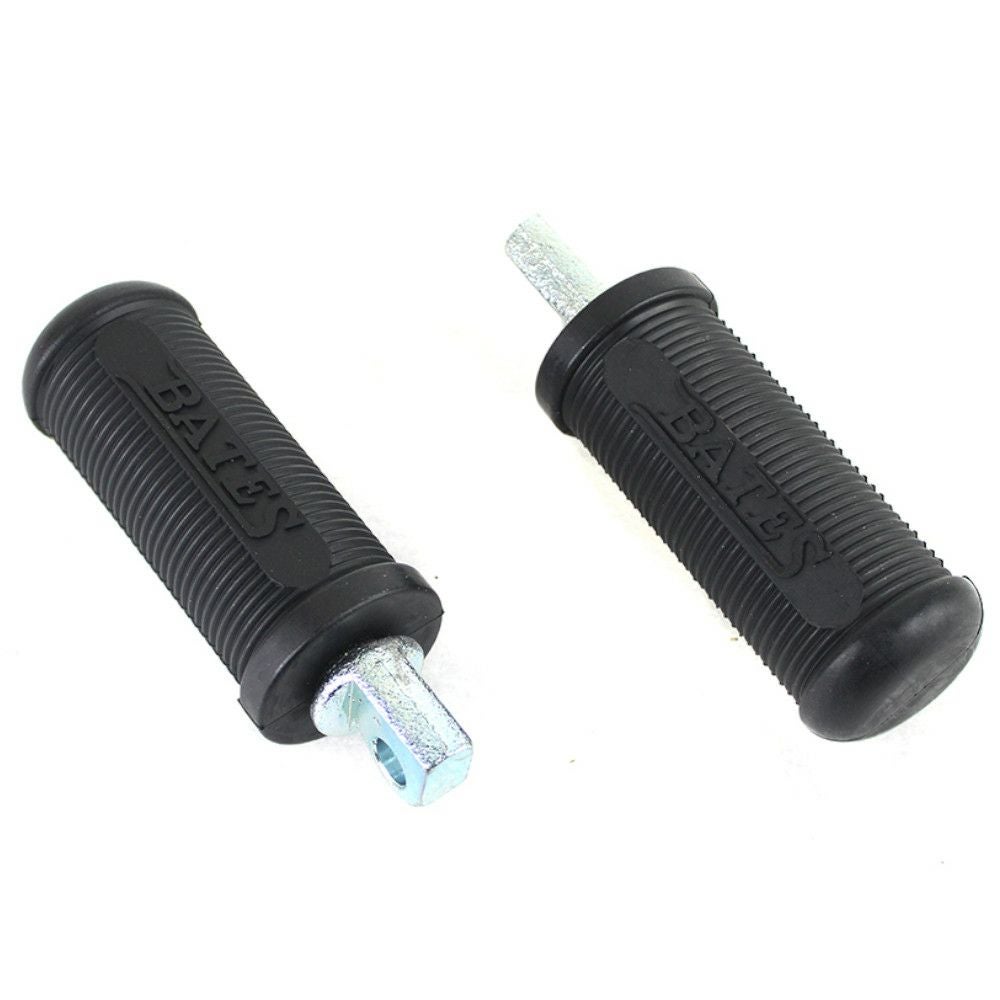 V-TWIN BATES レプリカフットペグ ブラック