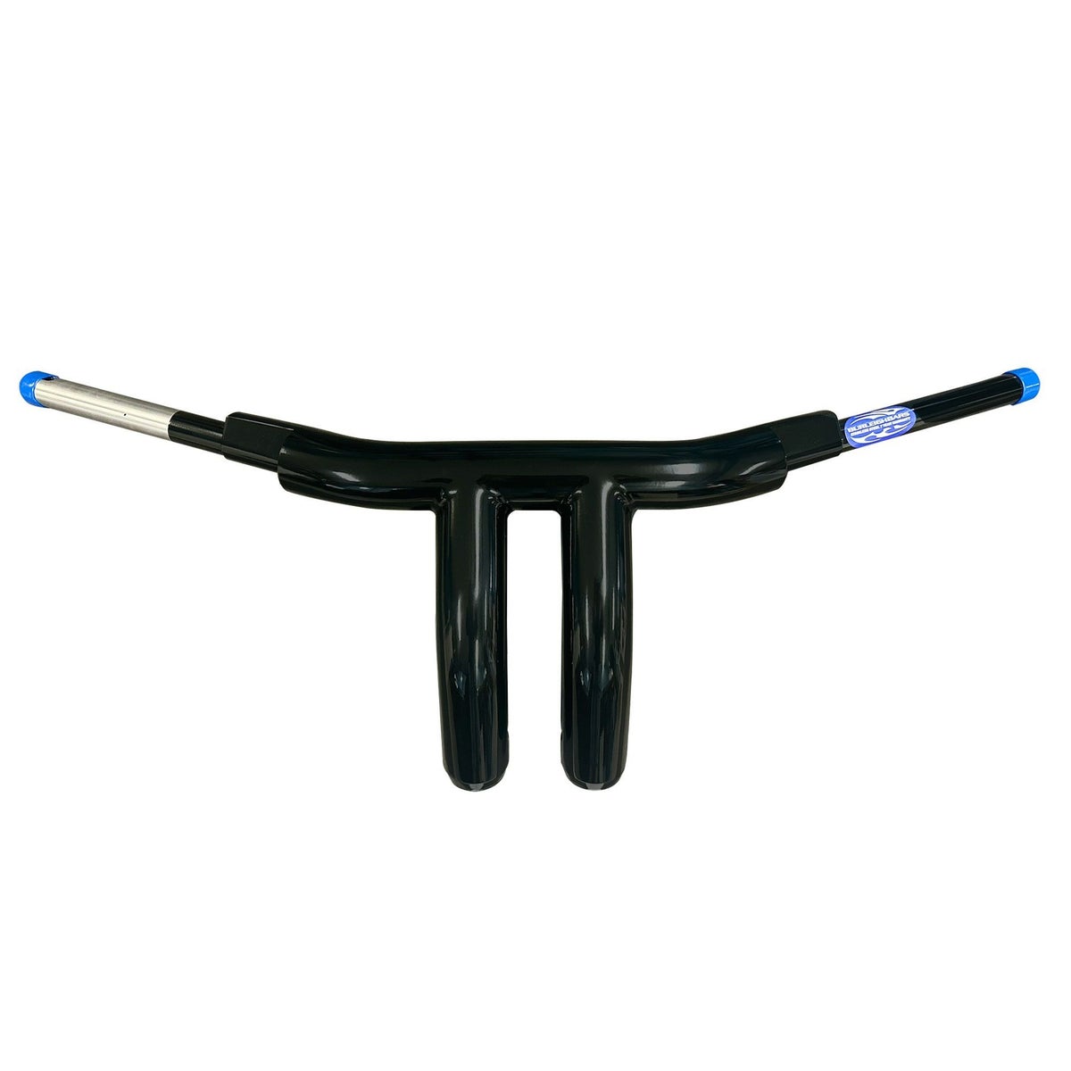 プルバックスタイル 2インチ径 ハーレー Tバー 8インチ (サテンブラック)1