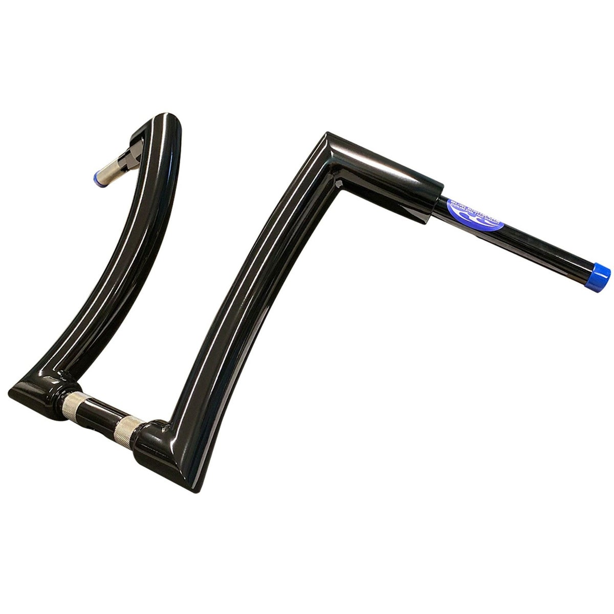 リバースハイボール 2インチ径 ハーレー ハンドルバー 16インチ (グロスブラック)1