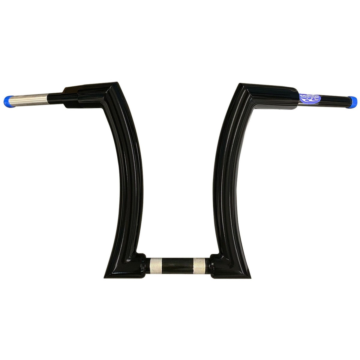 リバースハイボール 2インチ径 ハーレー ハンドルバー 16インチ (サテンブラック)2