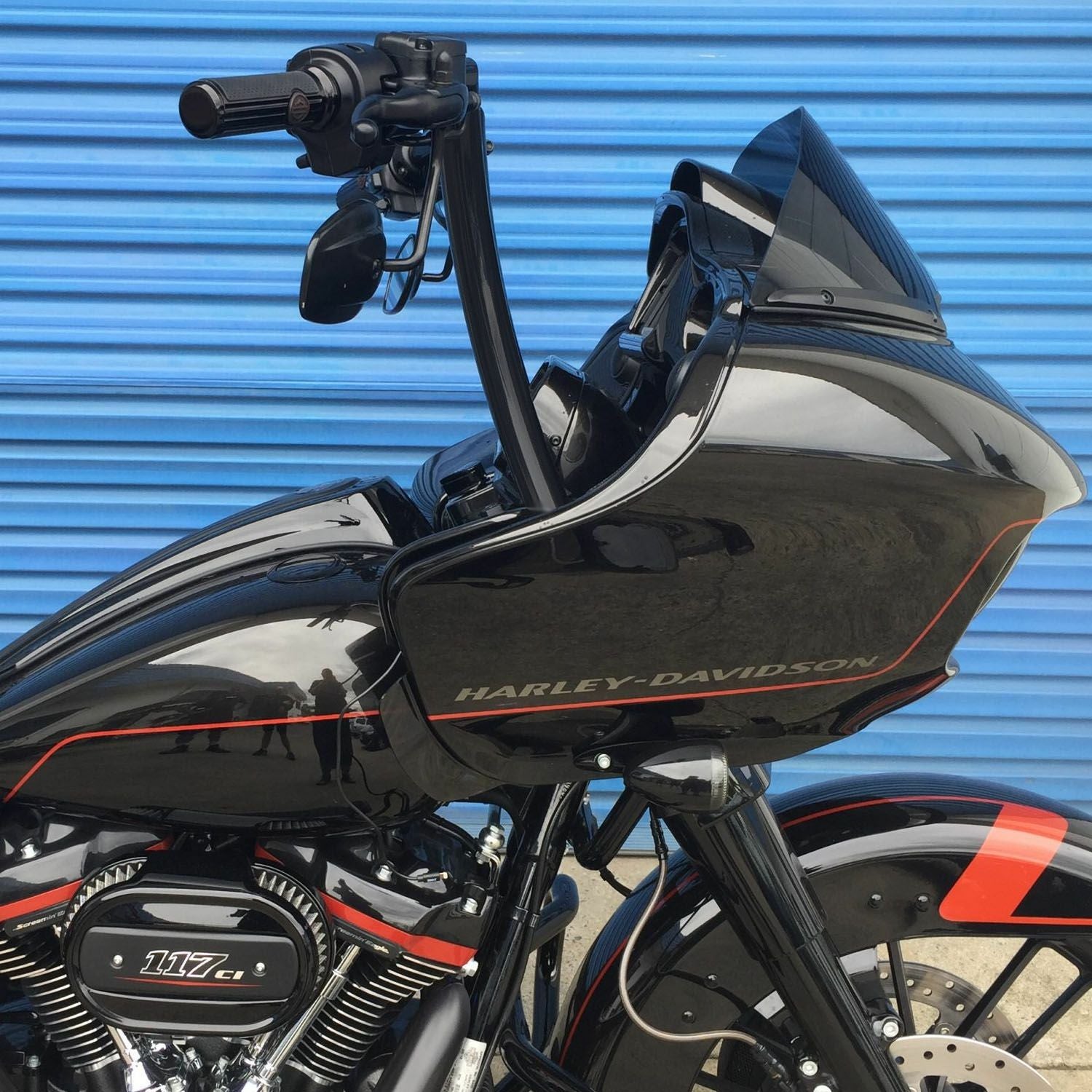 リバースハイボール 2インチ径 ハーレー ハンドルバー 18インチ