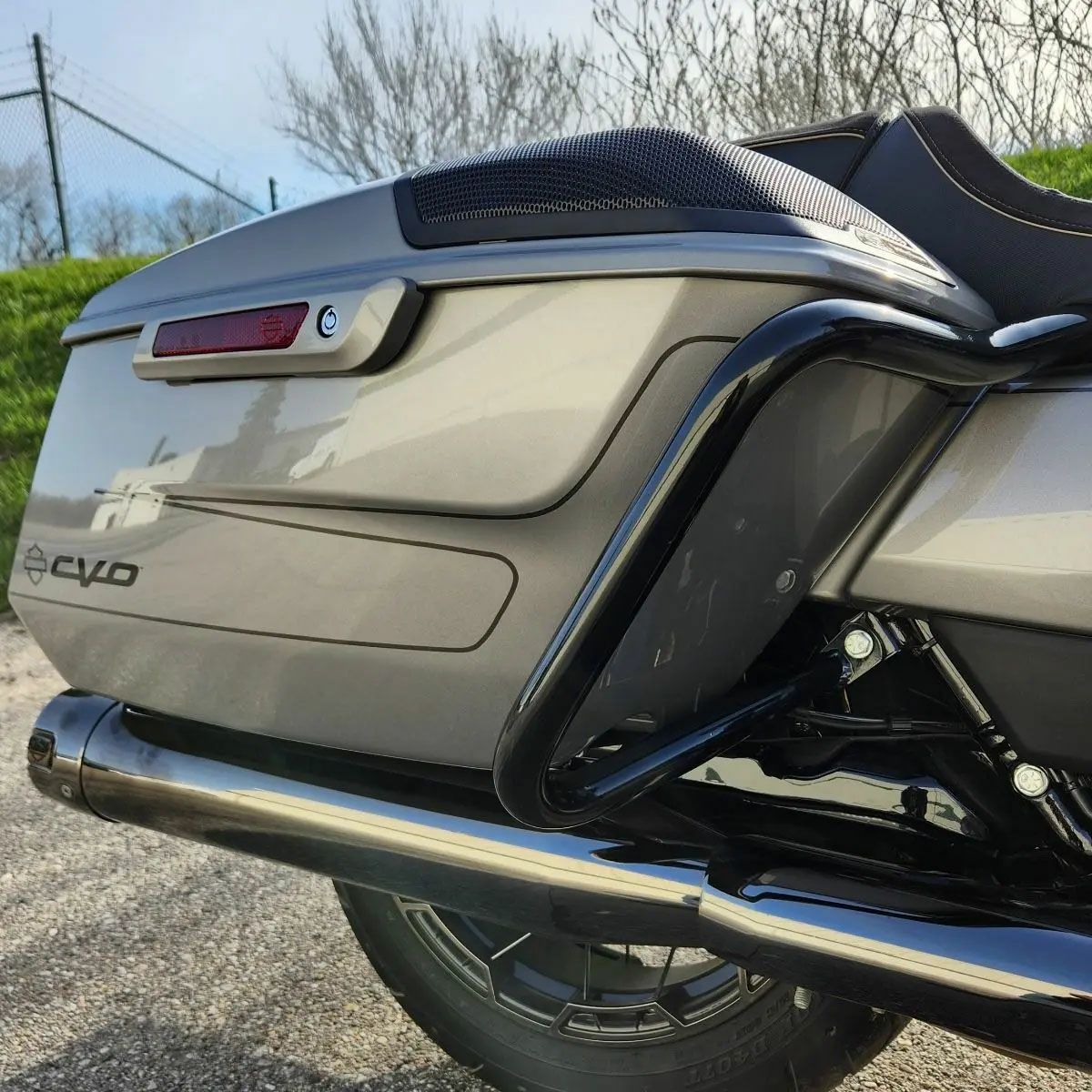 Khrome Werks エキゾーストヘッドパイプ ツーリング クローム