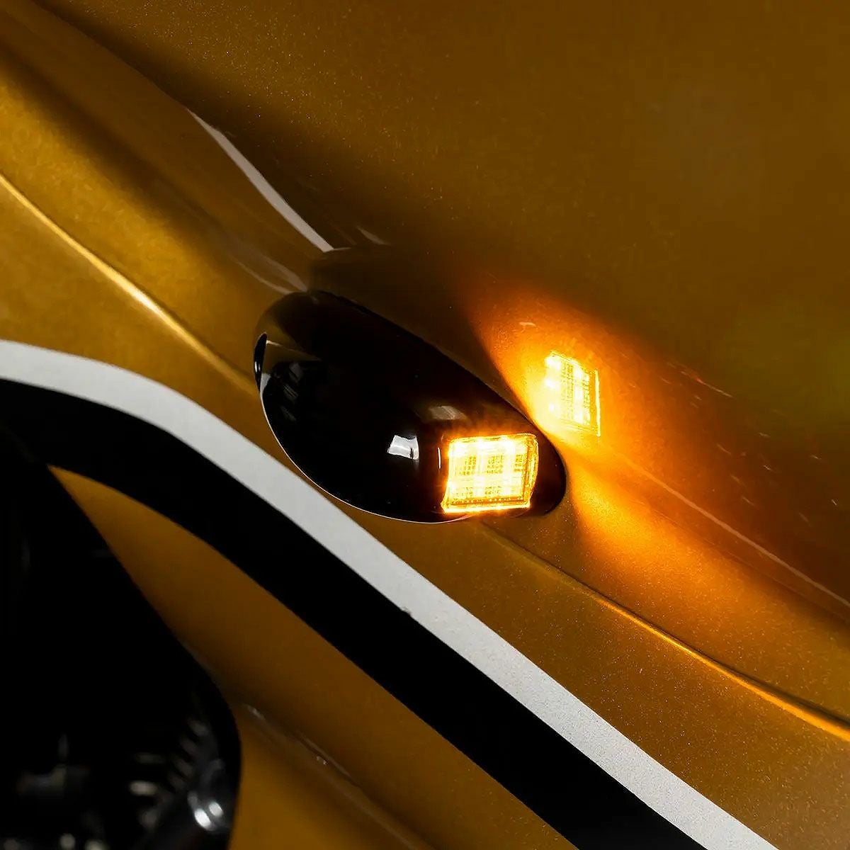 2015以降 ロードグライド PODZ フェアリング LEDウインカー ブラック Hog Workz（ホグワークズ） 4