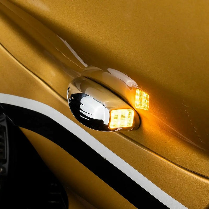 2015以降 ロードグライド PODZ フェアリング LEDウインカー クローム Hog Workz（ホグワークズ） 4