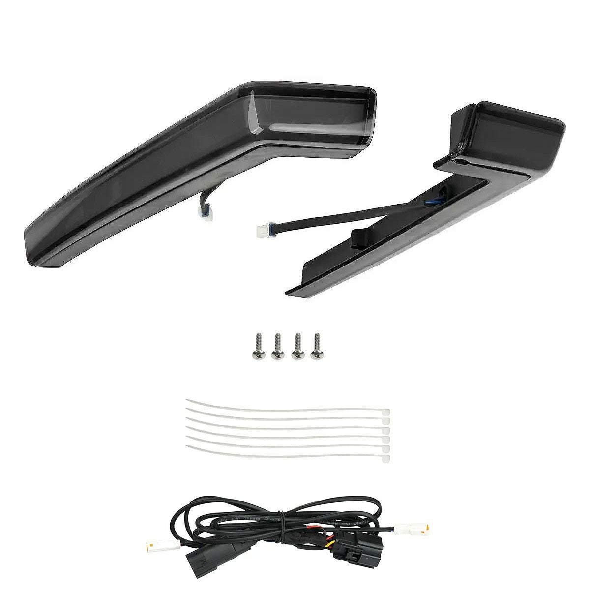 2014以降 ツーリンング ツアーパック LEDサイドマーカー スモーク Hog Workz（ホグワークズ） 4