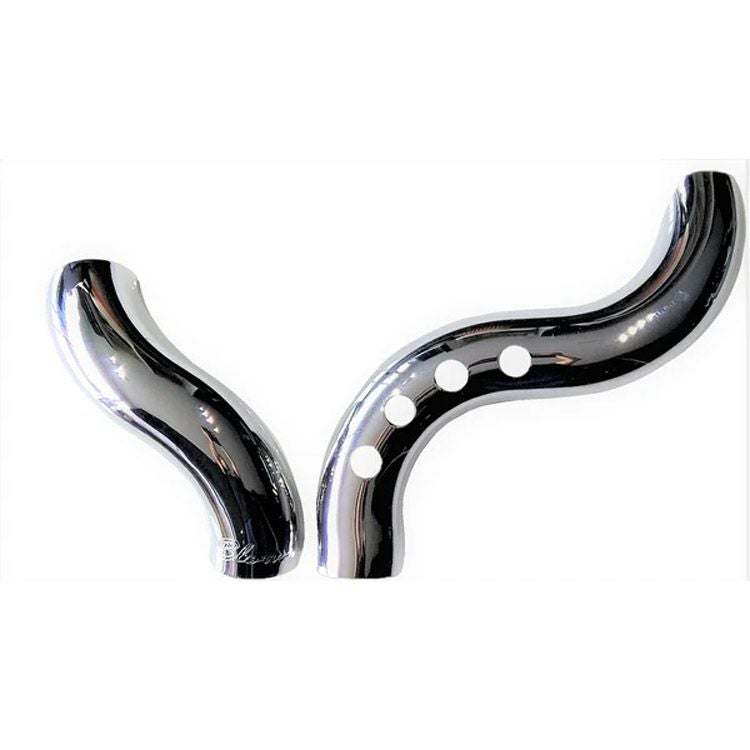 ブローパフォーマンスエキゾースト カットバック フルエキゾーストマフラー用 ヒートシールド (クローム)