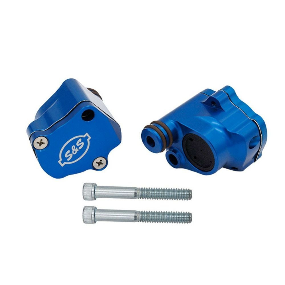 S&S ビレットシリンダーヘッドブリーザーキット M8用