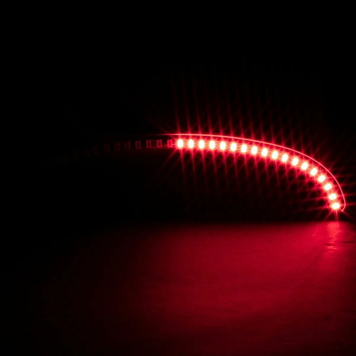 FXBB FXST フェンダーエッジライト レッド HOGWORKZ 4