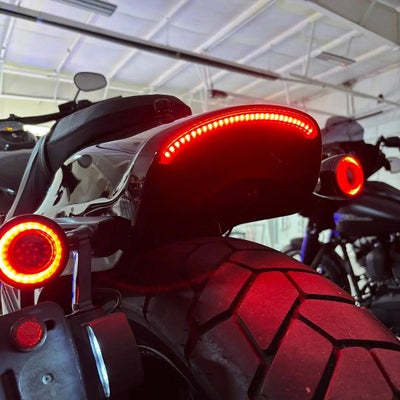 キジマ LED テールランプキット FXSB スモークレンズ |ハーレーパーツ 