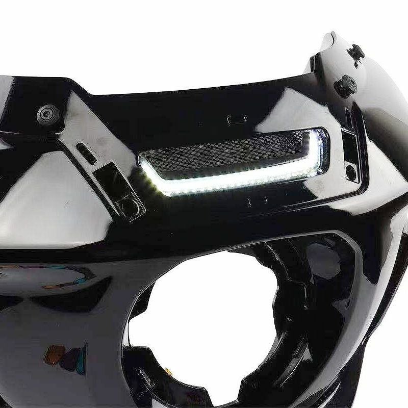 ローライダーST フェアリングベントライト ブラック |ハーレーパーツ