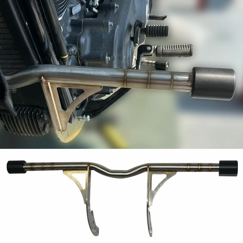 M8ソフテイル ハイウェイクラッシュバー ステンレス 2