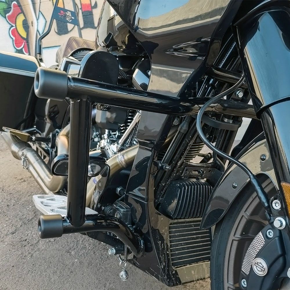 SaddleMen レネゲード-LS ソロシート ブラック |ハーレーパーツ専門店