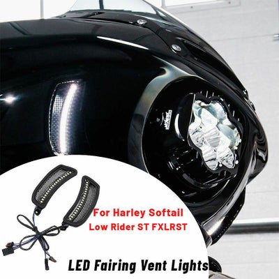 ローライダーST フェアリング サイドベント LEDウインカーライト 