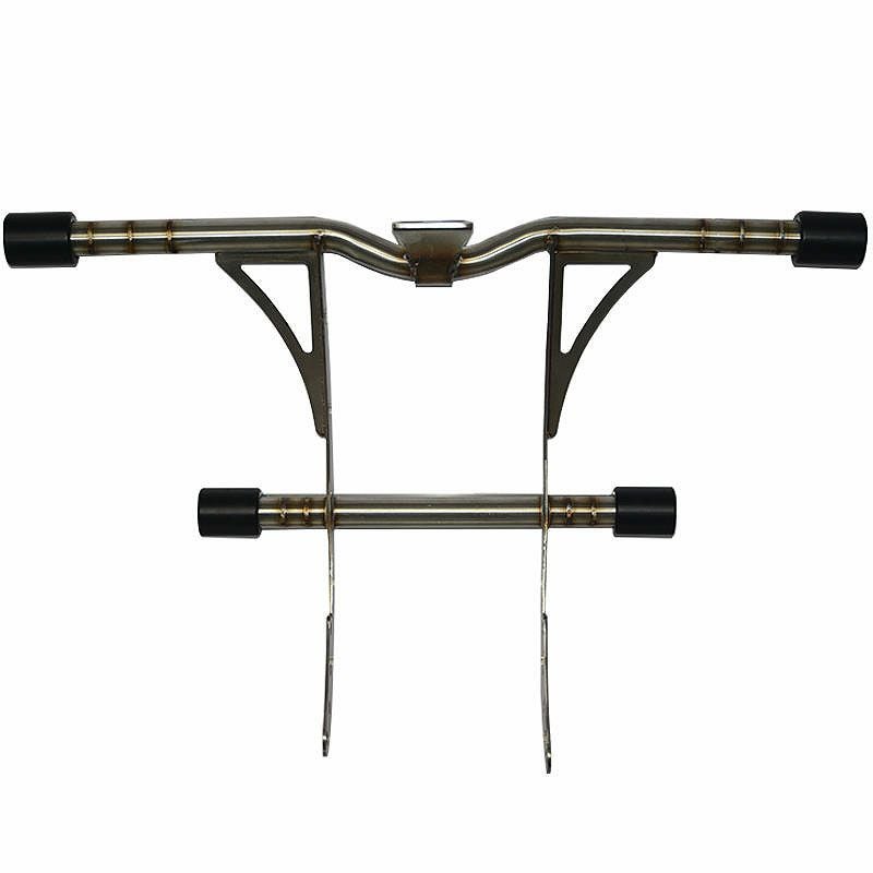 M8ソフテイル 2ステップ ハイウェイクラッシュバー ステンレス 2