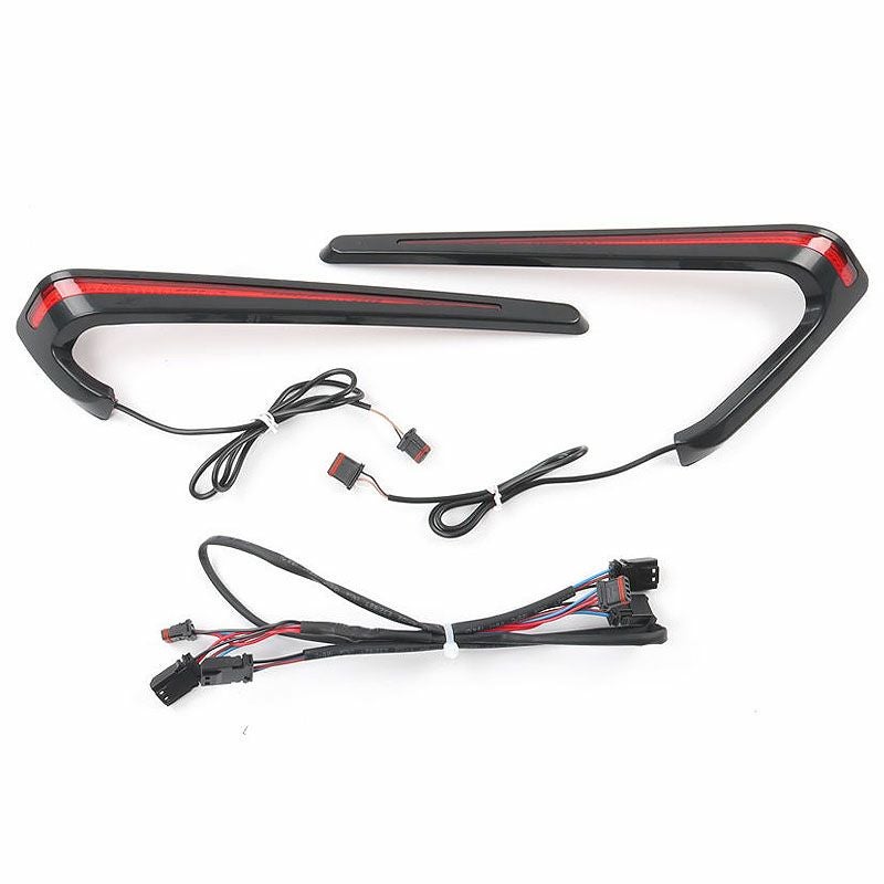 ローライダーST スポーツグライド サドルバッグLEDライト レッド 2