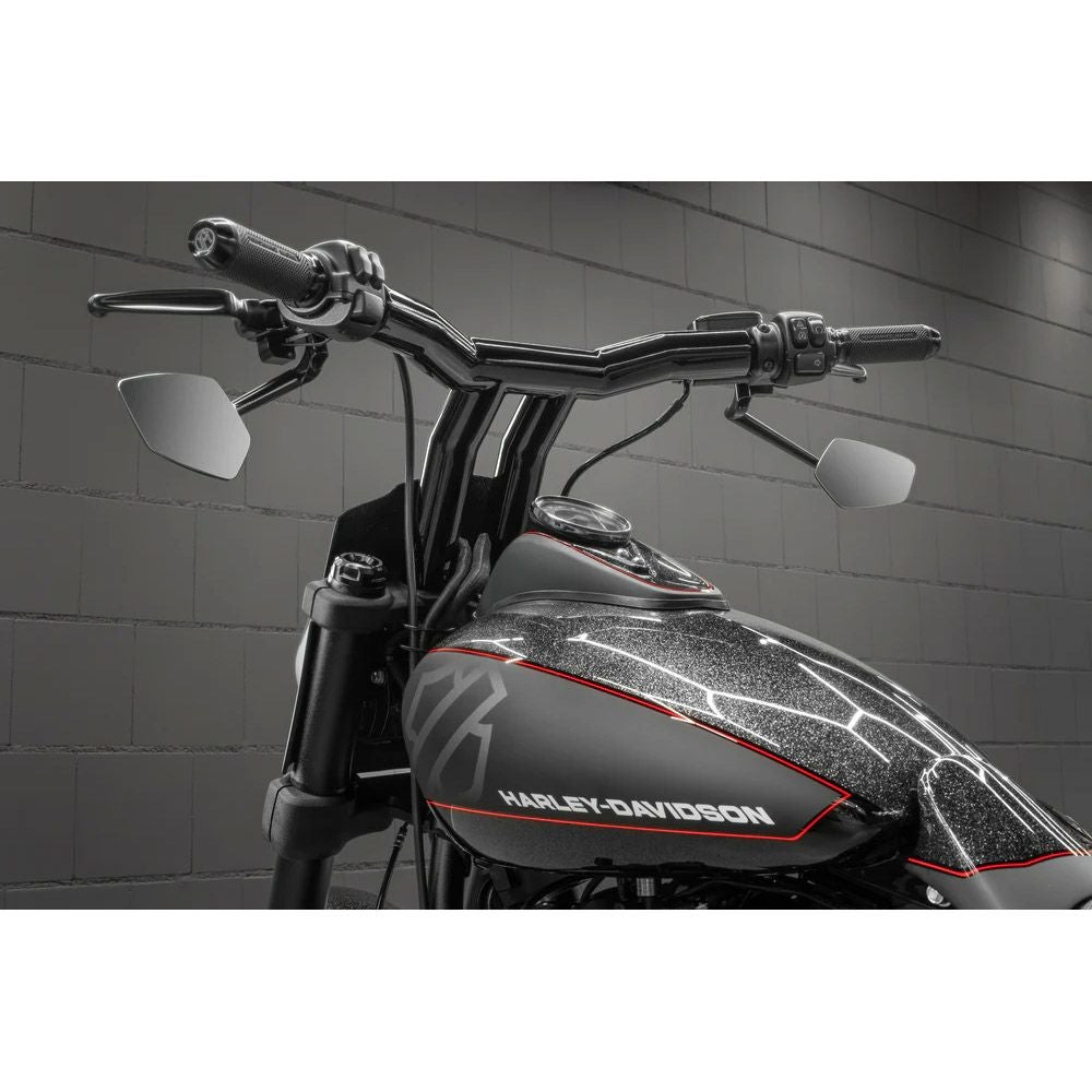 キラーカスタム バックセーバー 2インチ径 プルバックTハンドルバー 4インチ (グロスブラック)5