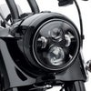 LED 7インチ・ヘッドライト [ブラック] ツーリング、FLナセル、'12 FLD用-01