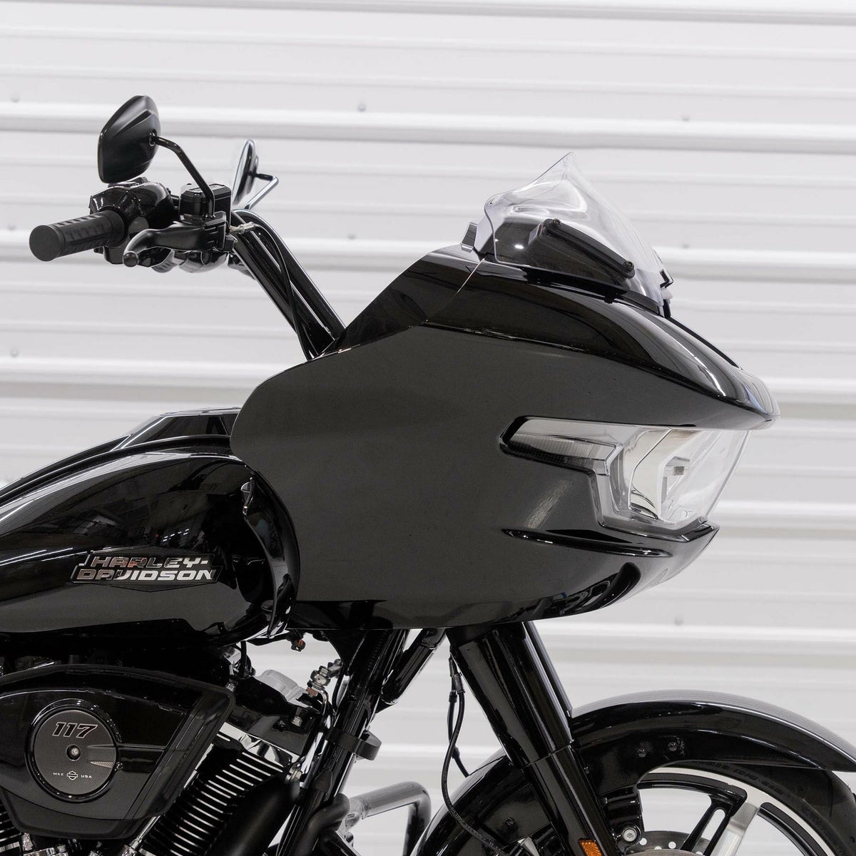 2024以降 ロードグライド 8インチ スポーツウィンドシールド (クリア)3