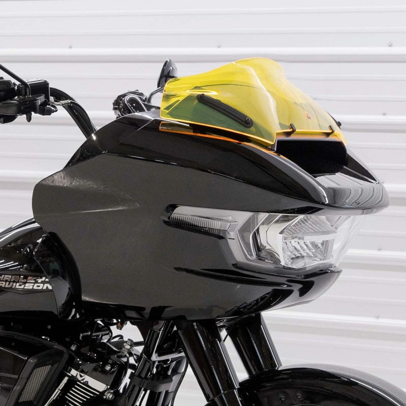  2024以降 ロードグライド 8インチ カラースポーツウィンドシールド (イエローアイス)