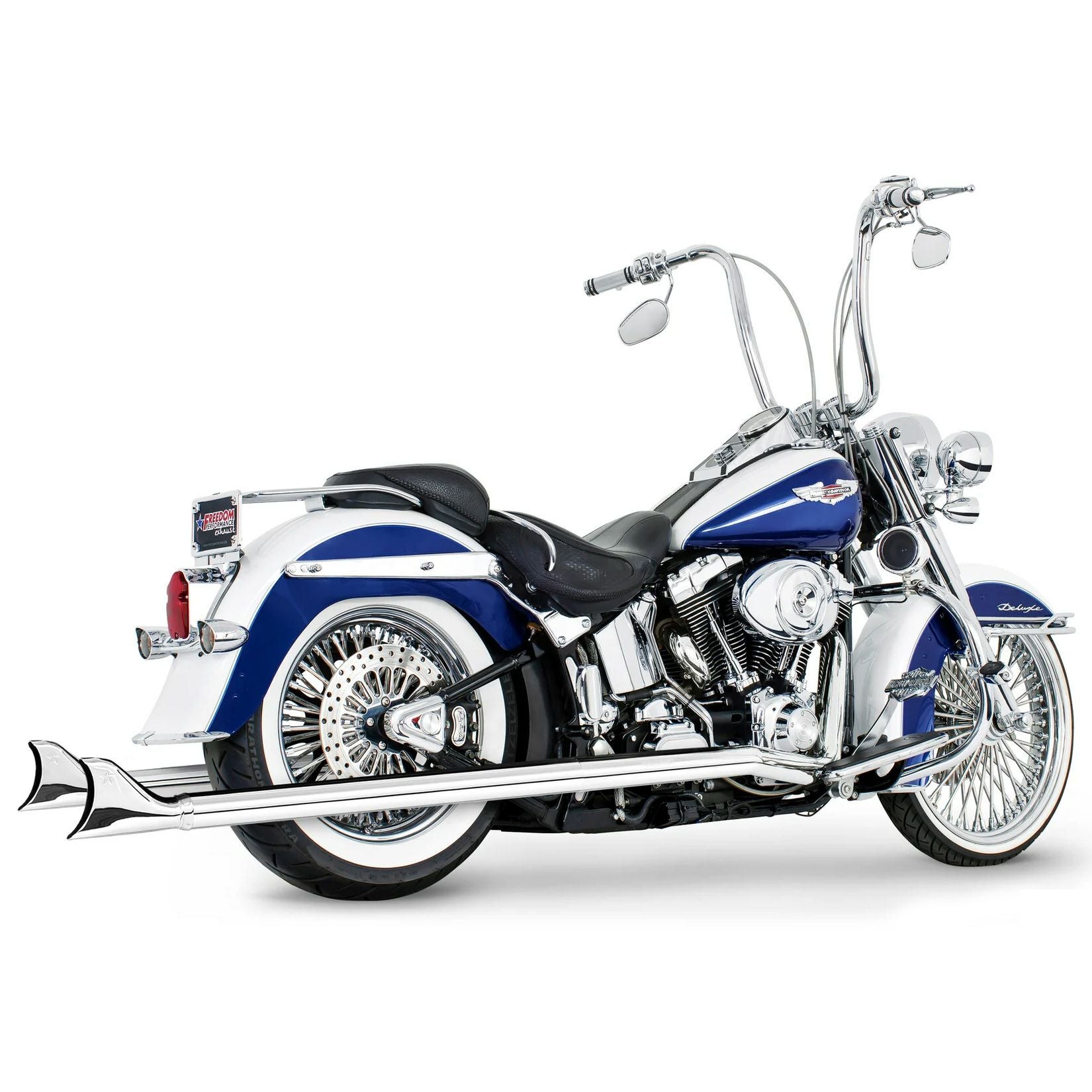 サムソン TRUE DUALS フィッシュテールマフラー(左右両出し) 36インチ