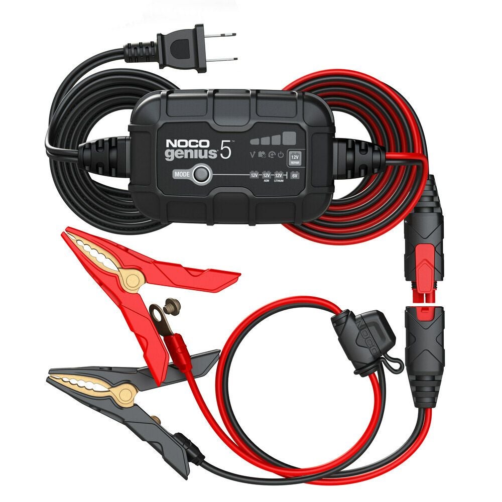  NOCO ジェニウス5 リチウム/鉛対応 5アンペア 高性能バッテリーチャージャー1