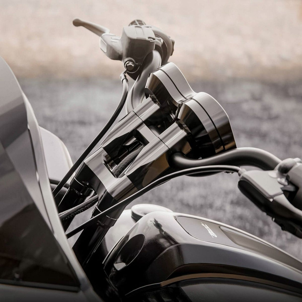 2015以降 ロードグライド アイソレーテッドライザー 10インチ キックバック (ブラック)4