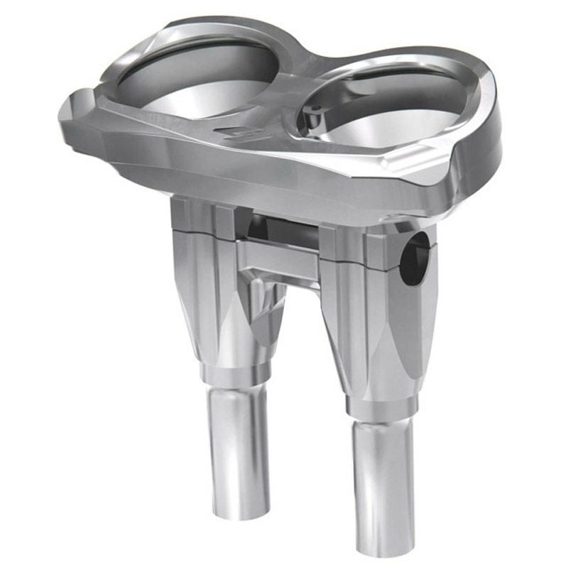  2015以降 ロードグライド アイソレーテッドライザー 6インチ ストレート (シルバー)