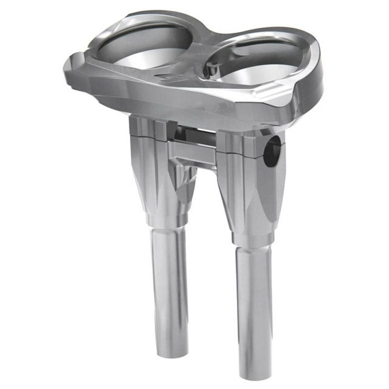 2015以降 ロードグライド アイソレーテッドライザー 8インチ ストレート (シルバー)