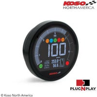 KOSO マルチファンクション スピードメーター スポーツスター ダイナ