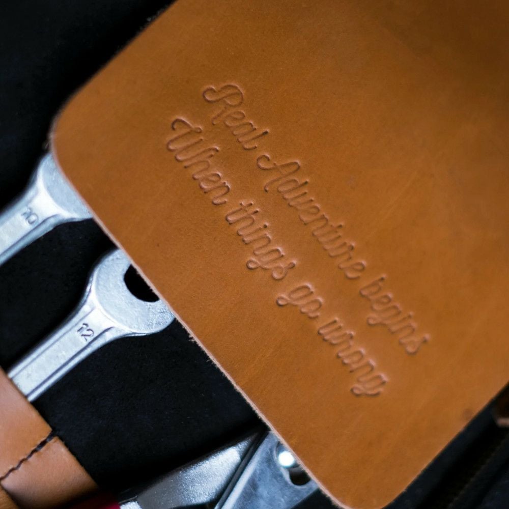 Trip Machine ツールロール ブラックxブラウン