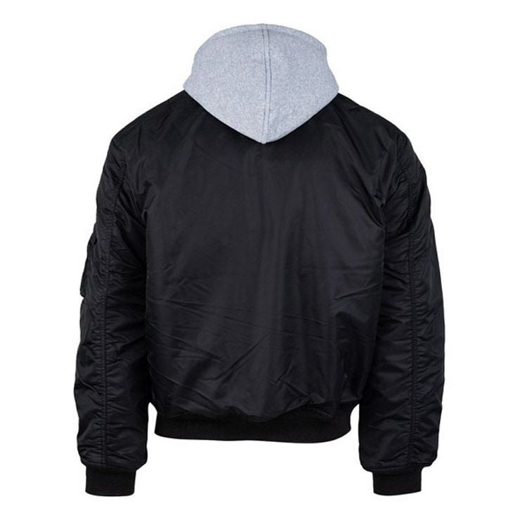  MA-1 フード付 ボンバージャケット10