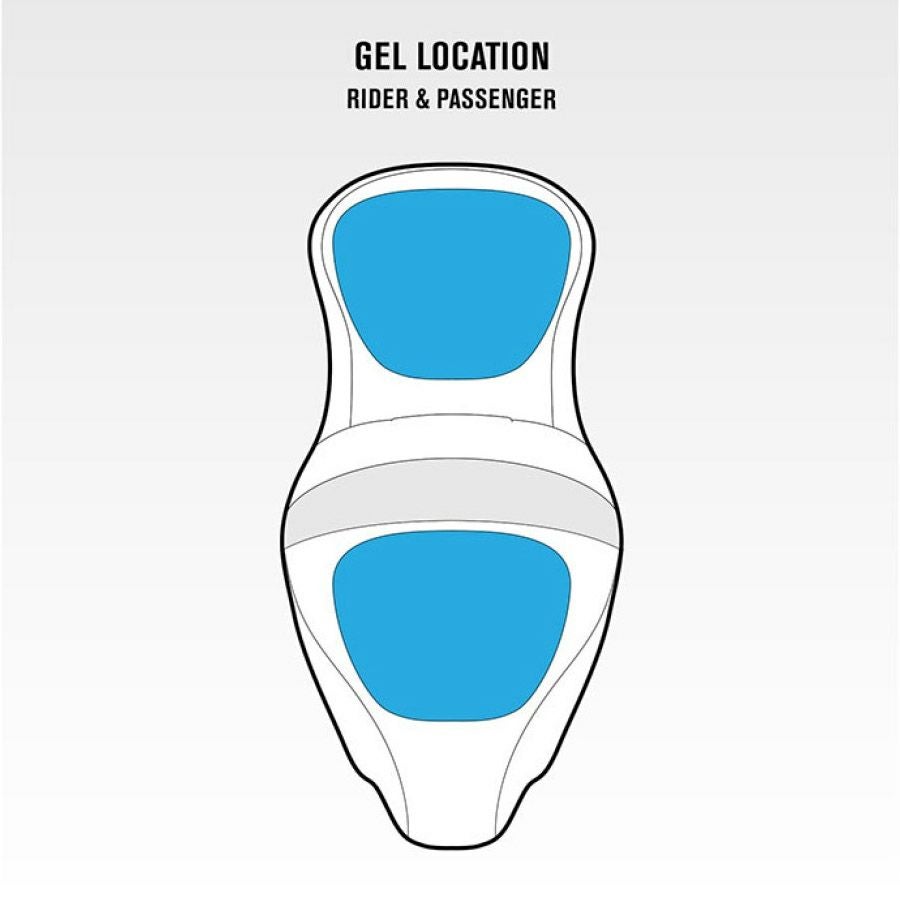 2023以降 ツーリング ロードソファ バックレスト付 ツーアップシート スキャロップステッチ サドルマン1