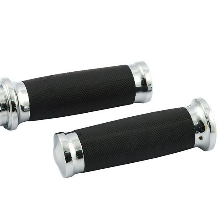 ハーレー 電子制御スロットル車用 カリバー・グリップセット (クローム) MCS