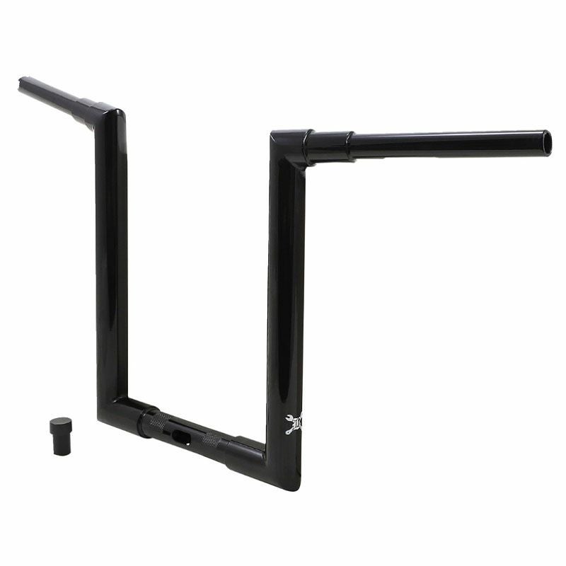 2015以降ロードグライド JASON 1.5インチ径 ハンドルバー 14インチ ブラック BURLY BRAND（バーリーブランド） 2