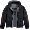 Men's Flames Biker's Dozen 2-in-1 Jacket-01