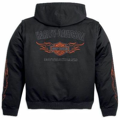 Men's Flames Biker's Dozen 2-in-1 Jacket-02