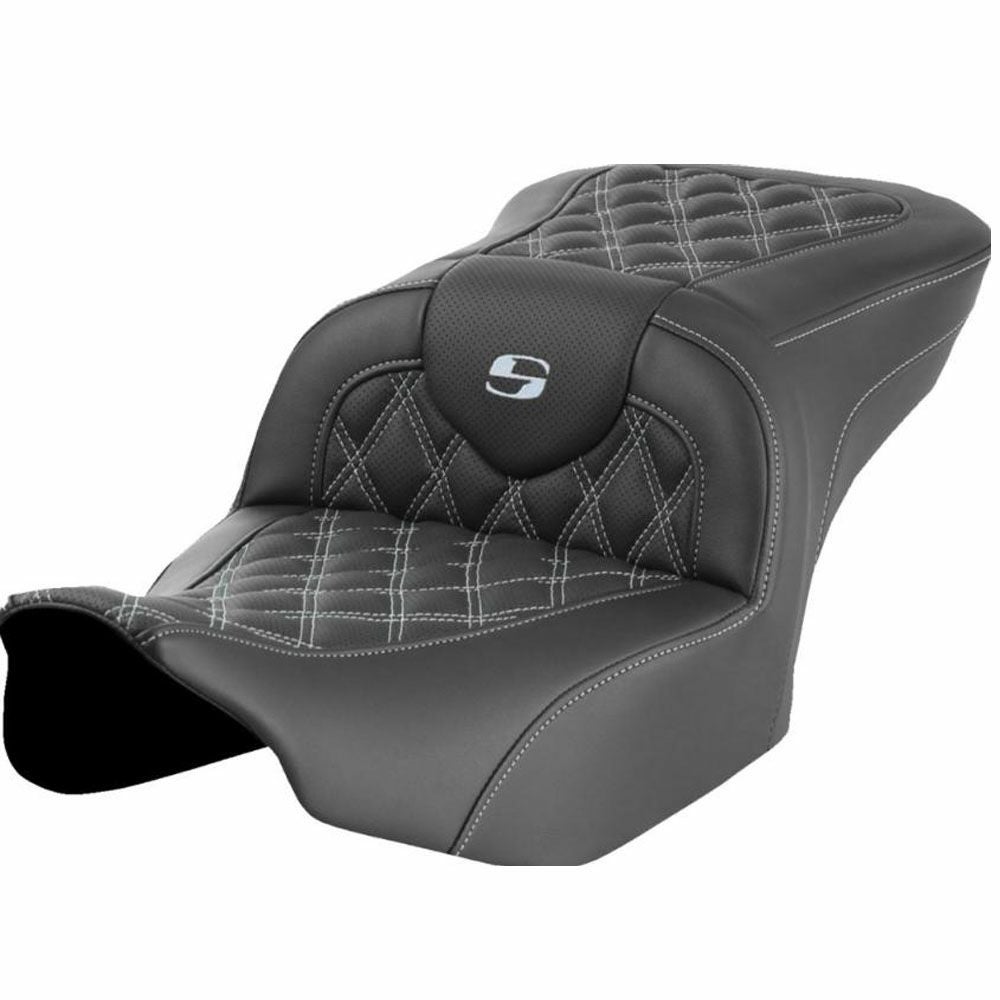 SaddleMen サドルマン ロードソファシート LSシルバーステッチ 2024以降 FLHX FLTRX 