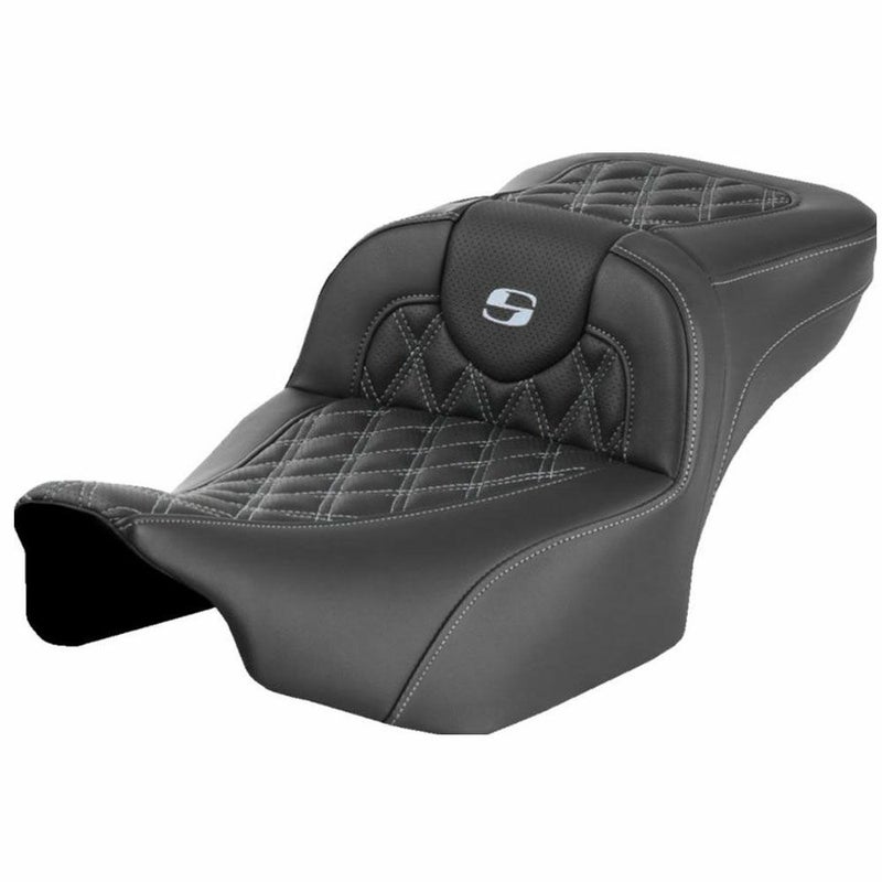 2024以降 ツーリング ロードソファ エクステンドリーチ ツーアップシート シルバーステッチ サドルマン 